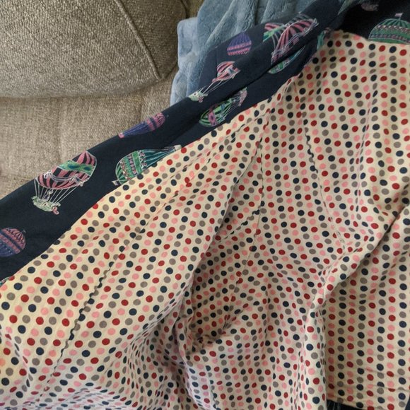 ModCloth Blue Hot Air Balloon Cropped Blazer - Picture 5 of 5